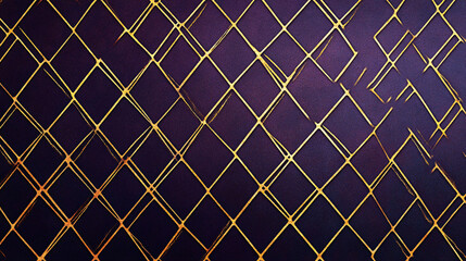 Poster - A purple and gold geometric design background, perfect for a dummy cheque, banner, or presentation.
