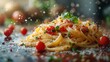 © march2 - Tasty italian pasta with tomato sauce and parmesan