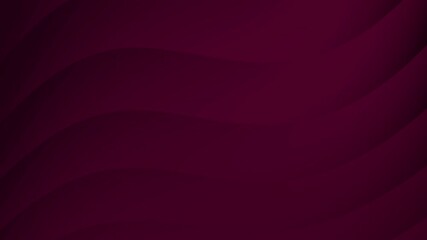 Poster - Abstract and Fluid Waves in Deep Red Background with Smooth Transitions and Curves