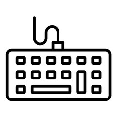 Poster - Lab Keyboard Icon