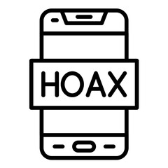 Sticker - Hoax Icon