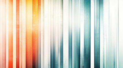 Poster - Soft pastel gradients with clean line accents, offering a contemporary business background.