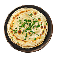 Wall Mural - Scallion pancake, Image Matting, Transparent background