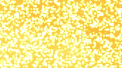 Wall Mural - The loopable gold background of shining squares moving intricately