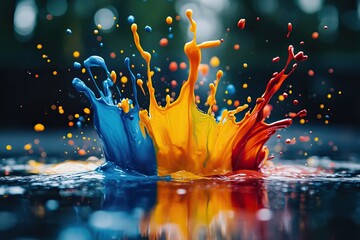 Poster - Vibrant Color Explosion