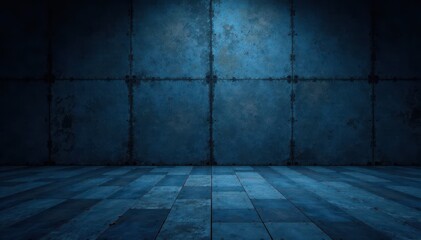 Empty dark concrete floor at night, textured surface , night shot, dark concrete, design