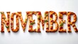 © Portraits - Sliced Pizza Art: Melty November Design