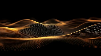 Abstract vector background with flowing parts