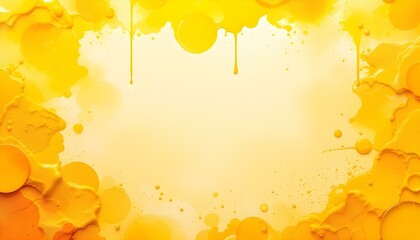 Aufkleber - Delicate yellow abstract watercolor background. Great for textures, backgrounds, and banners. Yellow watercolor abstract background.  Great for adding texture to your design projects.