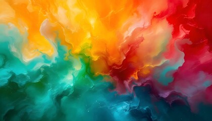 Poster - Gradient gainsboro to the lemon yellow abstract background. Abstract background with a gradient of colors from blue to pink and yellow. Gradient Gainsboro to Goneydew abstract background