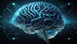 © MHC_Design - Digital Brain Hologram Artificial intelligence AI machine deep learning graphic resource