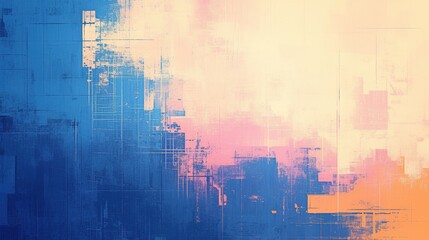 Poster - Vibrant Colorful Abstract Textures, a rich tapestry of blended hues, intricate patterns, ideal for art prints or wallpapers, showcasing high-quality details and artistic expression.