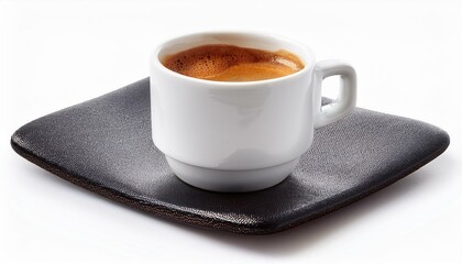 americano coffee cup isolated on a white background