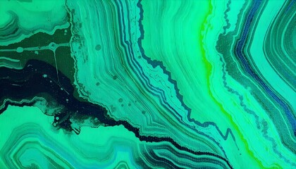 Aufkleber - Green abstract colorful bright color paint brush art background, multi colorful painting art acrylic watercolor wallpaper. Vibrant lime green abstract watercolor background. Green abstract background