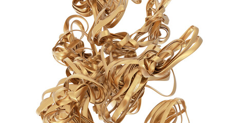 Poster - Gold shiny wall abstract background texture, Beatiful Luxury and Elegant