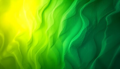 Aufkleber - Green light color with shades 8k high-resolution color gradient background. Abstract texture background with green light. Abstract green light streaks, swirling motion, dark background, digital art