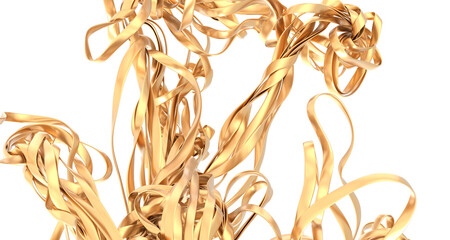 Poster - abstract gold background with vintage texture