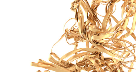 Poster - Gold shiny wall abstract background texture, Beatiful Luxury and Elegant