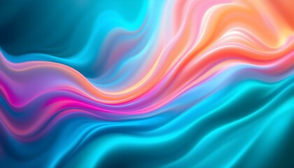 Aufkleber - Orange teal green pink abstract grainy gradient background noise texture effect summer poster design. Hyber realistic retro grainy gradient background noise texture effect summer poster design