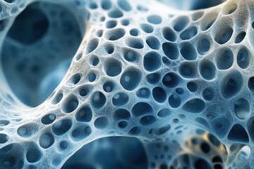 Poster - Nanoparticles create a dynamic abstract structure with intricate patterns and textures