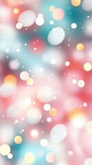 Poster - festive bokeh lights abstract background for holiday season