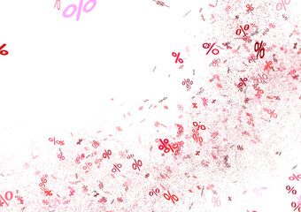 Poster - percent shopping digital in 3d.