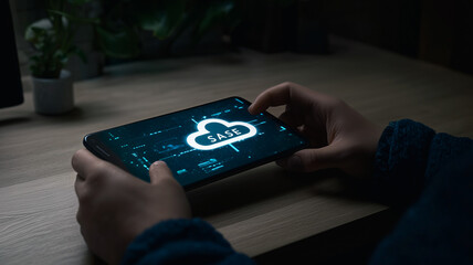 Poster - Cloud Database Access on Mobile Device 