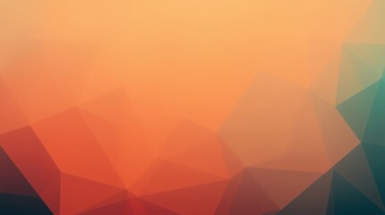 Leinwandbilder - Beautiful abstract geometric design with warm tones creating a serene atmosphere for creative projects and inspiration