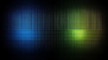 Aufkleber - Blue & Green Abstract Grid Background Design