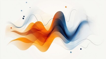 Poster - Captivating Abstract Waves of Vibrant Fluid Gradients in Dynamic Motion