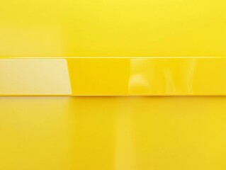 Wall Mural - Abstract Yellow Background With Horizontal Band