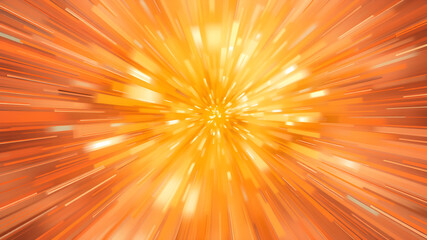 Wall Mural - blurred orange zoom background. generative ai