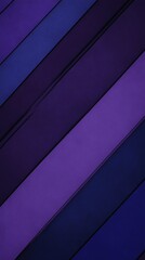 Aufkleber - Modern striped background with smooth diagonal lines in dark purple and royal blue showcasing depth and texture