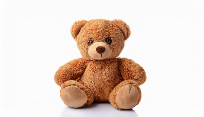 teddy bear toy isolated on white background