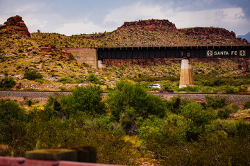 Wall Mural - Geological rocks in Arizona