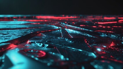 Poster - sci-fi style surface