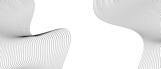 Poster - Modern abstract background glowing circle lines. shiny effect vector illustration. Suit for business, abstract modern minimal wallpaper with wavy lines. banner, cover, poster, wallpaper, design