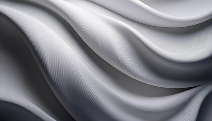 Wall Mural - abstract curvy background with soft gray tones