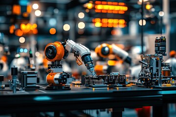 Poster - Robotic Arm Automated Manufacturing Line