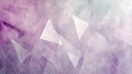 Poster - A captivating blend of pastel colors creates an abstract backdrop filled with soft textures and intersecting geometric shapes. Perfect for artistic projects or design purposes