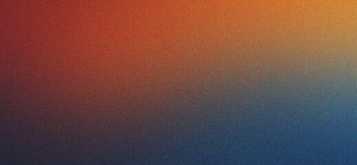 Poster - blue orange noise texture effect background design web banner header poster social meadia