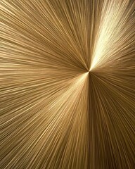 Poster - Radiant Gold Rays Emanate From a Center Point, Creating a Mesmerizing Burst of Light and Texture