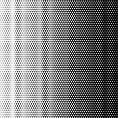Abstract halftone wave dotted background. Halftone grunge pattern with square. Vector halftone modern pop art twisted texture for poster, cover, business card, postcard, art label layout, sticker.