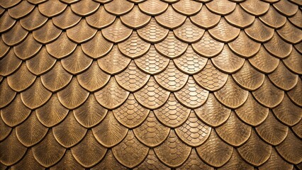 Poster - A gold leaf patterned surface with a lot of detail