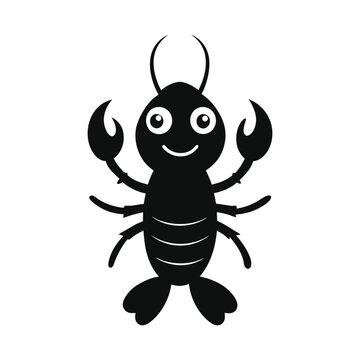 scorpion isolated on white background