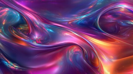 Poster - Abstract glitter design with soft light transitions.