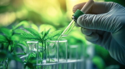 Wall Mural - biotech solutions advancing renewable energy practices.