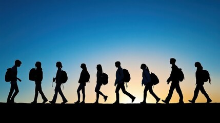 Poster - Educational development milestones for teens.
