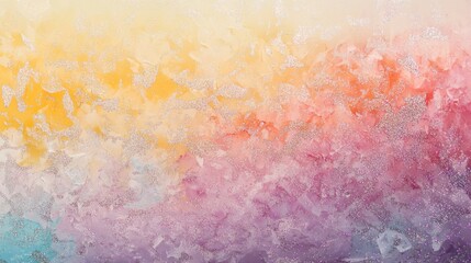 Poster - Pastel gradient featuring gentle sparkle details.