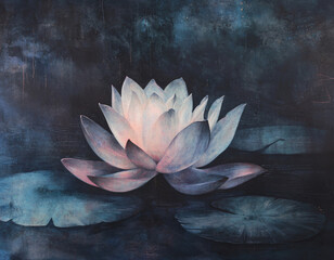 Wall Mural - Serene Water Lily